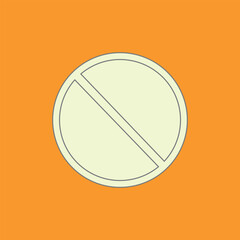 vector illustration of a pill