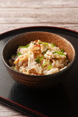 さわらの炊き込みご飯