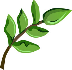 Roślina doniczkowa – ilustracja wektorowa © Laura