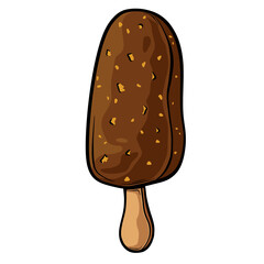 Ice cream chocolate