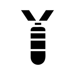 Minimalist emblem of recognition featuring geometric shapes on a white background