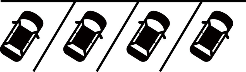 주차장 자동차 아이콘