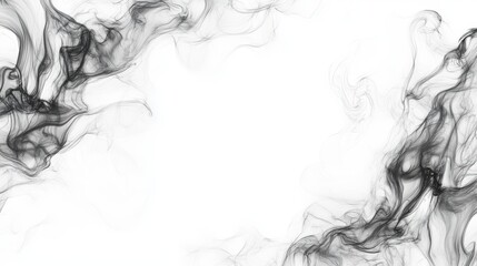 Abstract Smoke Art Background