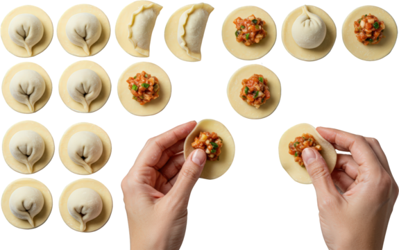 Making Asian Dumplings Step by Step Guide to Homemade Potstickers - Powered by Adobe