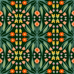 
Pattern seamless flower
