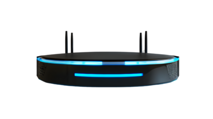 Modern Wireless Router: High-Speed Internet Device