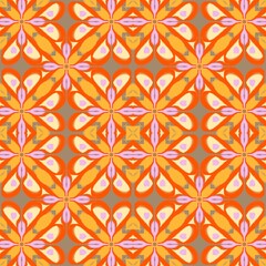 seamless pattern with flowers