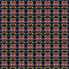 seamless pattern with golden stars