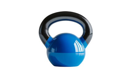 Blue Kettlebell Fitness Weight Exercise Gym Workout