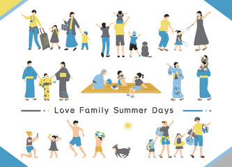 家族と過ごす、夏の思い出