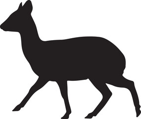 Klipspringer Silhouette