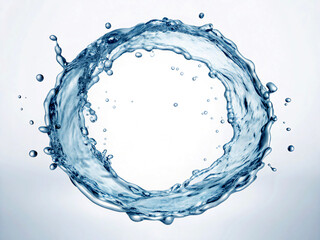 water splash isolated on white background. water, splash, bubble, drop, liquid, abstract, blue, wave, clean, white, splashing, clear, drink, fresh, isolated, transparent, nature, wet, motion, flow, fr