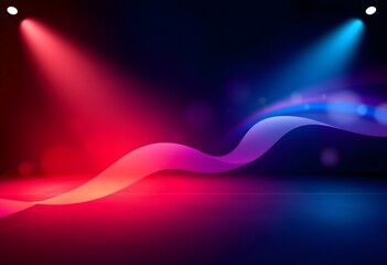 Abstract Fitness Background, Vibrant Gradient Colors Create Energy. Workout Motivation, Gym Backdrop, Exercise Promotion. Dynamic Shapes Inspire Active Lifestyles.