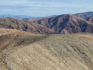 Rugged landscape of Death Valley National Park, California