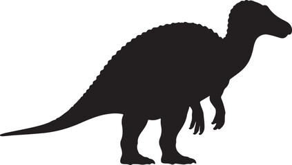 Deinocheirus Vector Silhouette
