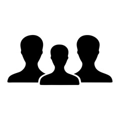 group, people, icon, team, community, members, users, silhouette, illustration, social