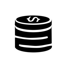 Stack of coin icon
