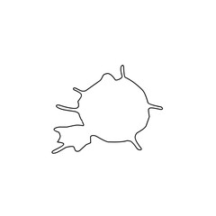 outline the stain