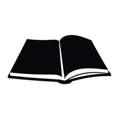 open book isolated on white