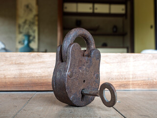 錆びた鍵