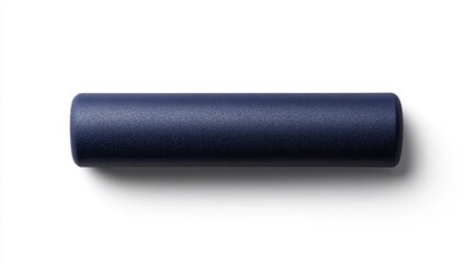 Dark blue cylindrical massage roller