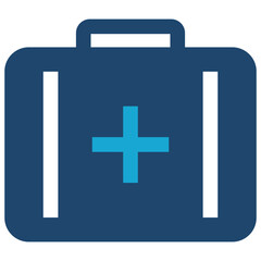 Obraz premium Aid Box Icon