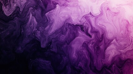 Abstract Purple Swirls: A Deep Dive into Fluid Acrylics