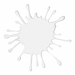 Obraz premium Liquid Spatter Vector Illustration. Vector Image