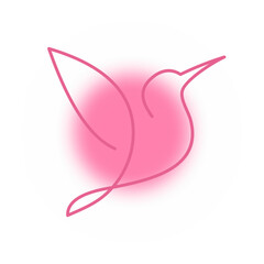 Bird Light Bling Icon