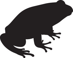 Xenopus Vector Silhouette
