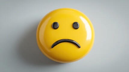 Fototapeta premium Close-up of a face representing emotion-modulated system icon concept in a mood-matching mechanism