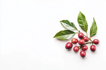 coffee on white background