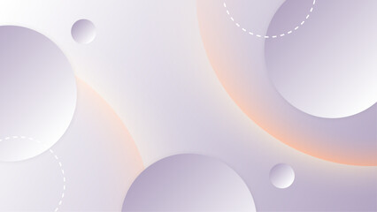 Digital illustration of overlapping circles and dashed lines. Perfect for abstract backgrounds, technology concepts, or modern graphic design projects.