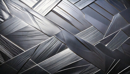 Metallic Silver Texture Background