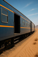 Obraz premium train on railway