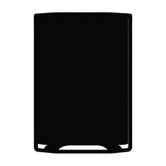 air purifier vector silhouette icon - ideal for business, office, or remote work graphics.