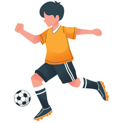 flat illustration of people playing ball