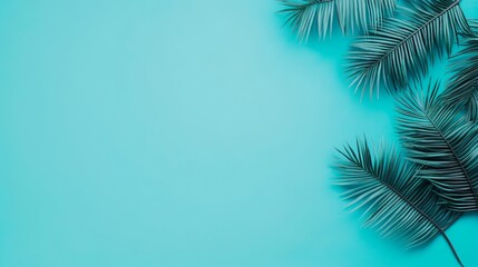 Tropical Memories Layout with Green Leaves