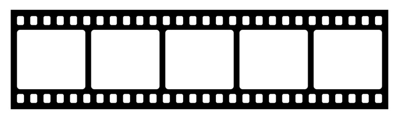 Film strip icon. Film strip frame icon. Vector illustration design.
