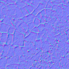 Medieval Stone Wall Normal Map Texture

