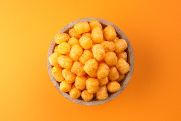 Indian snacks called Murmura corn puffs 