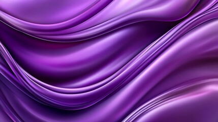 Fototapeta premium Abstract purple flowing fabric