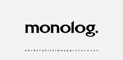 Modern Luxury Fashion Font Alphabet. Elegant Classy fonts for fashion, lettering, logo, brand etc. Typography Typeface Uppercase Lowercase and Number. Editable Vector Illustration.	