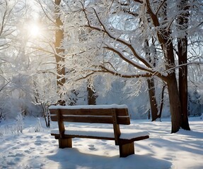 bench in the park