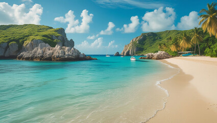 Fototapeta premium tropical beach in thailand