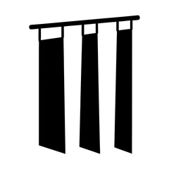 hanging file folders vector silhouette icon - ideal for business, office, or remote work graphics.