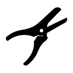 hole puncher vector silhouette icon - ideal for business, office, or remote work graphics.