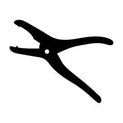 hole puncher vector silhouette icon - ideal for business, office, or remote work graphics.