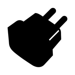 surge protector vector silhouette icon - ideal for business, office, or remote work graphics.