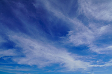 blue sky with clouds